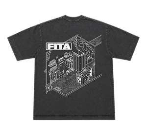 Camiseta Fita Corp Maquete Estonada