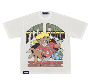 Camiseta Fita Corp Turnê Mundial Off White