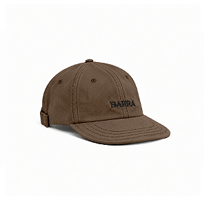 Boné Barra Six Panel Logo Marrom