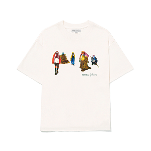 Camiseta Barra Mascarados Off White