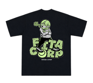 Camiseta Fita Corp Bolinha Preta