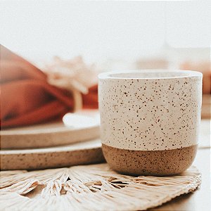 Copo de Cerâmica Artesanal para Chá