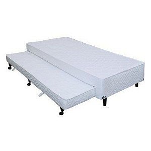Cama Box Acoplado Castor Solteiro 88x188x40cm