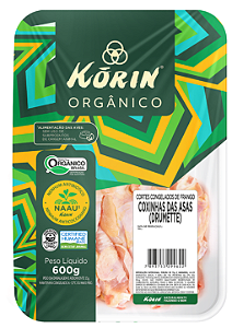 DRUMETTE - COXINHA DA ASA ORGÂNICA - KORIN - 600g