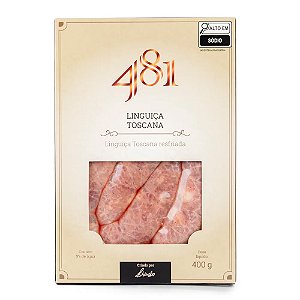 LINGUIÇA TOSCANA (RESFRIADA) - 481 - 400g