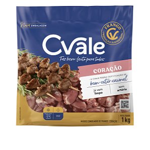 CORAÇÃO DE FRANGO - C-VALE - 1KG