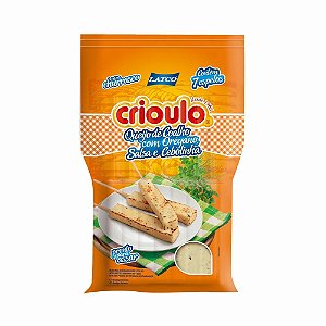 Queijo Coalho Com Oregano, Salsa e Cebolinha 7un - Crioulo - 340g