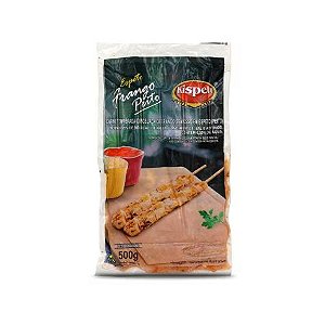 ESPETINHO TEMPERADO PEITO DE FRANGO 500G - KISPETO
