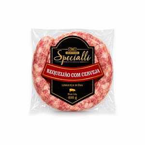 LINGUIÇA DE PERNIL COM REQUEIJÃO, CERVEJA E BACON - 400g - SPECIALLI