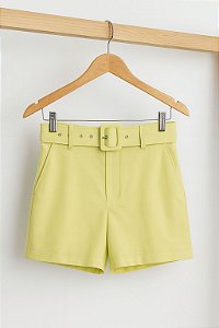 Shorts alfaiataria cinto