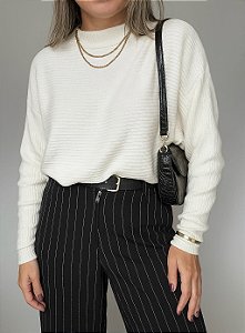 Blusa tricô Modal