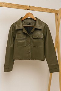 Jaqueta de Couro Premium