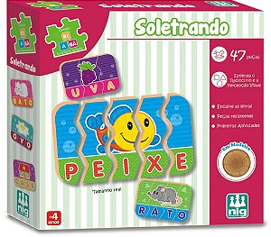 Jogo Educativo Montando Os Numeros em Madeira +4 Anos – Papelaria Pigmeu