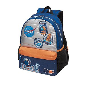 Mochila Infantil Nasa PackMe Escolar Grande Original 2022