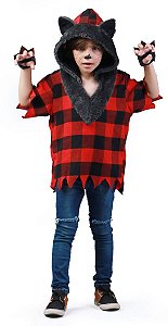 Fantasia Halloween Poncho Mexicano La Fiesta Masculino Adult - 7 Artes  BrinQ Fantasias