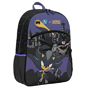 Mochila Sonic Shadow City Infantil Escolar 2026 Original