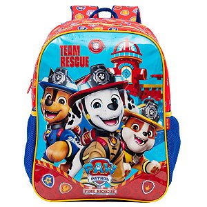 Mochila Patrulha Canina Infantil Escolar Oficial Xeryus 2026