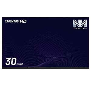 TELA 15.6 SLIM 30 INVERTER RECUADO RESOLUÇÃO 1366X768
