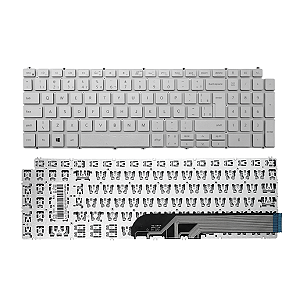 Teclado Dell Inspiron 3501 - Prata
