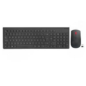 TECLADO E MOUSE LENOVO GEN2 SEM FIO - PRETO