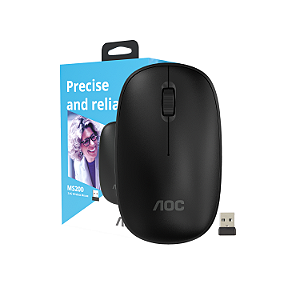 MOUSE AOC MS200 PRETO SEM FIO