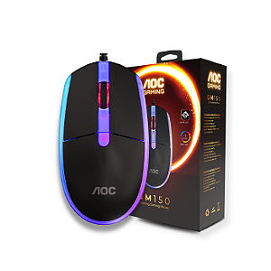 MOUSE AOC GM150 COM FIO RGB