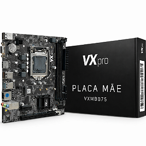 PLACA MÃE VX PRO SOCKET H61/B75 DDR3 NVME M.2