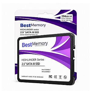 SSD BESTMEMORY 256GB 2.5" SATA III