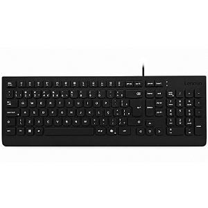 TECLADO LENOVO COM FIO USB