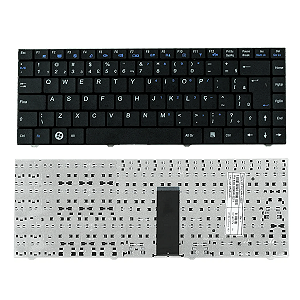 Teclado Itautec W7425 PRETO