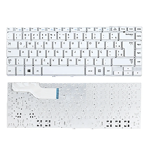 Teclado Samsung Np270e4e branco