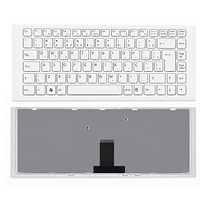 Teclado Sony Vpc-Eg BRANCO
