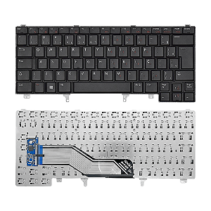 Teclado Notebook - Dell Latitude E5430 - Preto Br
