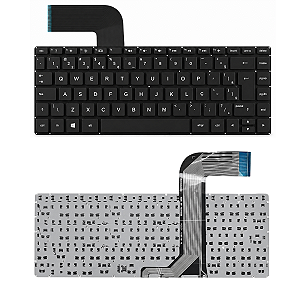 Teclado Hp 14v preto