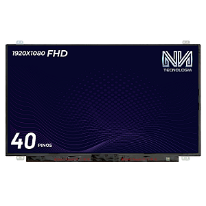 TELA 15.6 SLIM 40 PINOS ALTA RESOLUÇÃO