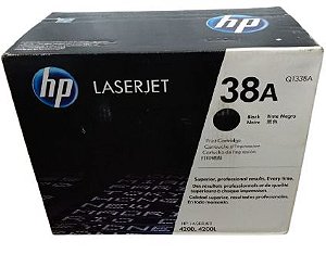 Cartucho Toner HP 38A Preto Q1338A Original