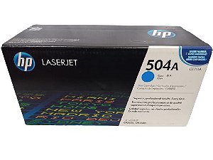 Cartucho Toner HP 504A Cyan CE251A Original