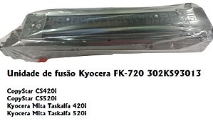 Unidade de fusão Kyocera FK-720 302KS93013   CopyStar CS420i CopyStar CS520i Kyocera Mita Taskalfa 420i Kyocera Mita Taskalfa 520i