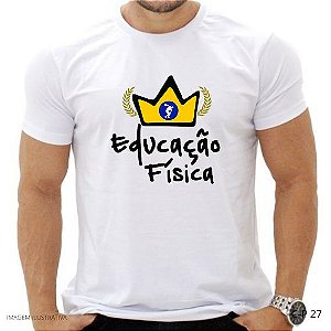 Tshirts feminina poliéster - Educação Física Coroa