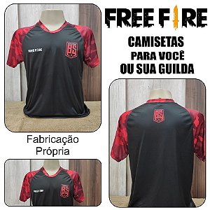 Camiseta Free Fire Personalizada - 1 Peça