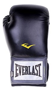 Luvas de treino Boxe Muay Thai Pro Style Preta Everlast - NITERÓI SPORTS