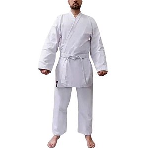 KIMONO KARATÊ START ADULTO COM FAIXA BRANCA - SHIROI