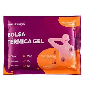Bolsa Térmica Gel 200G Compressa Quente e Fria Hidrolight