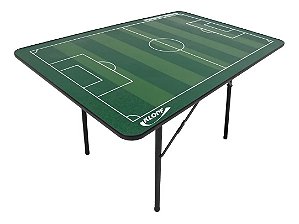 Mesa de Futebol de Botão 1,20x0,80 M Pés Dobráveis MDF 15mm 1027 Klopf