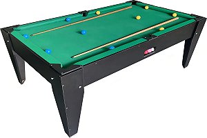 Mesa Sinuca Bilhar Campineira Alaia 1,82 x 1,02 + Kit Acessórios