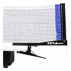 Rede e Suporte Jacaré Para Tênis de Mesa Profissional Poker