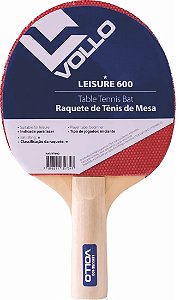 Raquete de Tênis de Mesa Ping Pong Leisure 600 Vollo