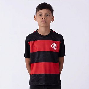 Camiseta Flamengo Torcer Infantil Oficial Braziline