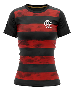 Camiseta Flamengo Arbor Feminina Oficial Braziline