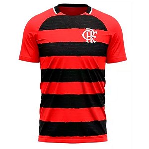 Camisa Flamengo Manto Tradicional Adulto Vermelho Original Braziline